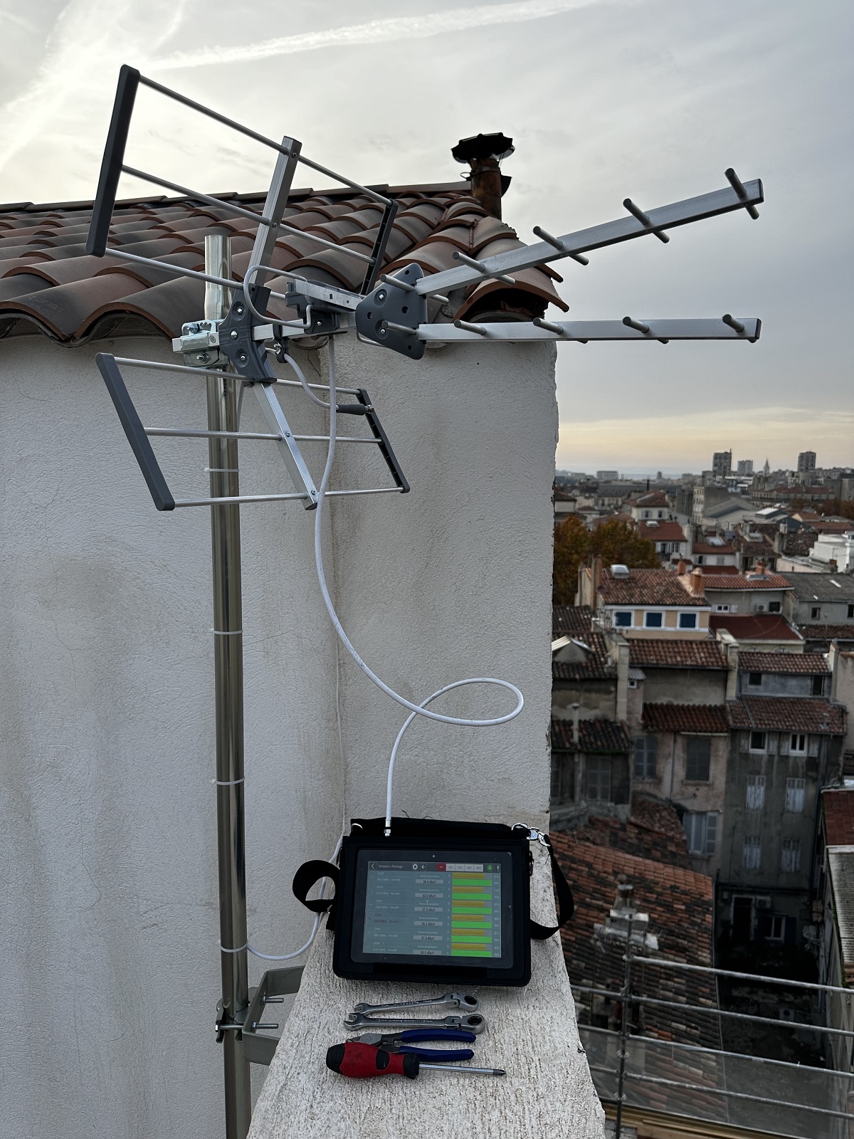 Réglage d'antennes